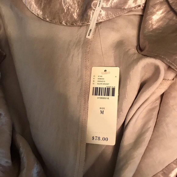 Anthropologie asymmetrical gold dress NWT - Picture 5 of 6